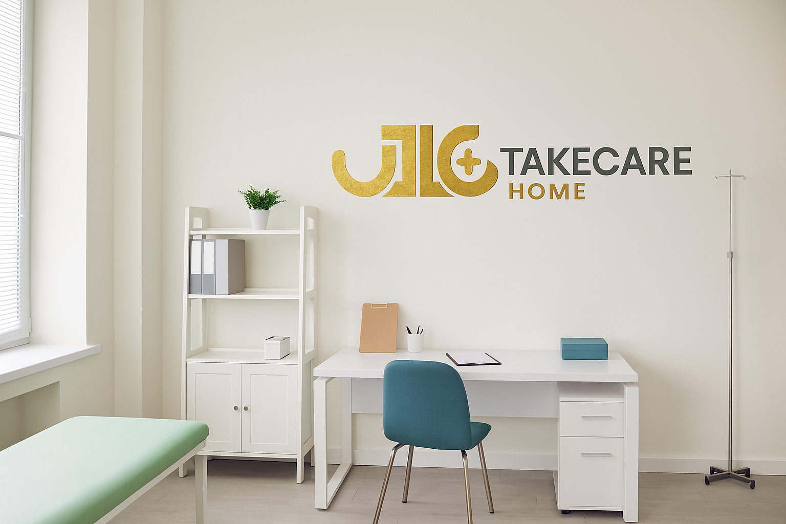 پرستار در حال مراقبت در منزل